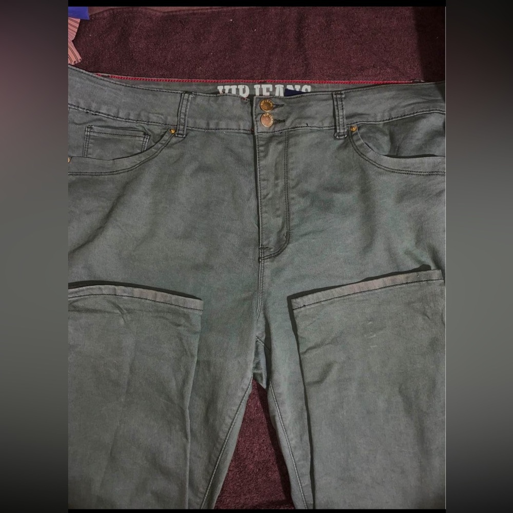 V.I.P Jeans Women’s Olive Jeans